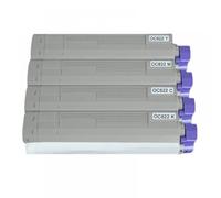 Cartouches de Toner EUR 4 PCS compatibles avec 822 Compatible avec Les modèles OKIDATA C822 C822N C822DN 44844616 15 14 13 Type C7 43837112 11 10 09