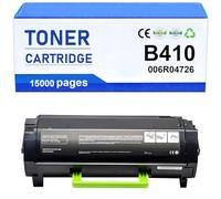 Cartouches De Toner Haute Capacité B410 (sans Puce) pour Xerox B410 006R04725 006R04726 006R04727 Compatibles avec Les Imprimantes Xerox B410 B415,Black-15000 Pages