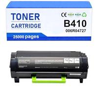 Cartouches De Toner Haute Capacité B410 (sans Puce) pour Xerox B410 006R04725 006R04726 006R04727 Compatibles avec Les Imprimantes Xerox B410 B415,Black-25000 Pages