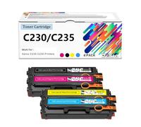 Cartouches de Toner Haute capacité compatibles C320 pour imprimante Xerox 006R04391, 006R04392, 006R04393, 006R04394, pour Xerox C230 et C235,Set-3500pages