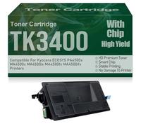 Cartouches de Toner Haute capacité compatibles PA4500x MA4500x pour Kyocera ECOSYS PA4500x MA4500x MA4500ix MA4500fx MA4500ifx Imprimantes,TK3400-1PC