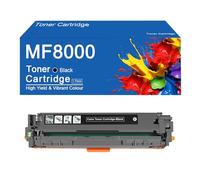 Cartouches de Toner Haute capacité MF8000 compatibles avec Les imprimantes Canon MF8000C, MF8200C, MF8050cW, MF8080CW et MF8050N (avec Puce).,MF8000-BK