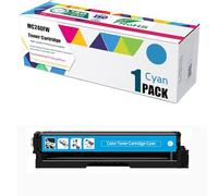 Cartouches De Toner MC240FW pour Ricoh 408451 408452 408453 408454 pour Imprimantes Ricoh MC240FW PC200W (sans Puce),Cyan-1 Pack