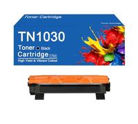 Cartouches de Toner Noir compatibles TN1030 Haute capacité, compatibles avec Les imprimantes Brother DCP-1512, HL-1212W, HL-1112 et 1612W.,TN1030-1Set