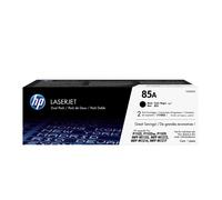 Cartouches de toner noir HP 85A (pack de 2) | Compatible avec HP LaserJet Pro P1102, P1109, MFP M1212, M1217 | CE285AD