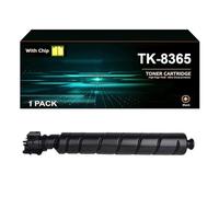 Cartouches De Toner TK-8365 Haute Capacité Compatibles avec Les Imprimantes Kyocera TK-8365 pour Imprimantes Kyocera TASKalfa 2554ci,Black-1 Set