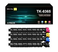 Cartouches De Toner TK-8365 Haute Capacité Compatibles avec Les Imprimantes Kyocera TK-8365 pour Imprimantes Kyocera TASKalfa 2554ci,4 Colors-1 Set