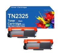 Cartouches de Toner TN2325 compatibles avec Les imprimantes Brother DCP-7080D, Haute capacité (2 600 Pages).,TN2325-2Pack