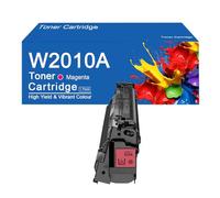 Cartouches de Toner W2010A de Remplacement pour imprimantes HP Color LaserJet Enterprise M856dn, 856x, MFP M776dn, M776z, M776zs, faciles à Installer et à Utiliser.,W2010A -Magenta