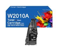 Cartouches de Toner W2010A Haute capacité compatibles avec Les imprimantes HP Color LaserJet Enterprise M856dn, 856x MFP, M776dn, M776z et M776zs.,W2010A -Black