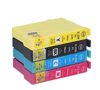 Cartouches d'encre 4Pcs, ABS Cartouches d'encre d'impression Claire et Lisse pour Imprimantes, pour WF 2630 2650 2660 2750 2760