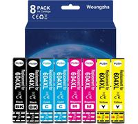 Cartouches d'encre 604XL Compatible pour Epson 604 XL pour Epson Expression Home XP 2205 XP 4200 XP 3200 XP 3205 XP 2200 XP 4205 Workforce WF 2935 2930 2910 2950DWF (8 Pack)