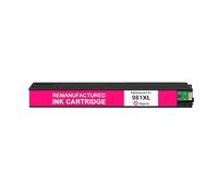 Cartouches d'encre 981 981X 981XL compatibles for HP PageWide 556dn