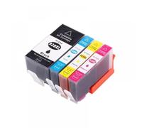 Cartouches d'encre à 4 Packs pour Les imprimantes HP920XL OfficeJet 6000 6500 6500A 7000 7500 7500A avec Puce(1BK 1C 1Y 1M)