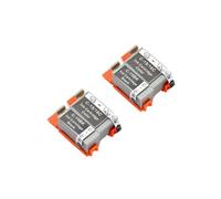Cartouches d'encre BCI15 BCI16 compatibles for Canon I70/i80 | SELPHY DS700/DS810/PIXMA IP90/Mini220, cartouches d'encre BK/C, fourniture d'impression jet d'encre(2 set)