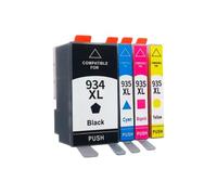Cartouches d'encre, Compatible avec HP, 934XL 935XL 934 935 | Pour Officejet Pro 6812 6830 6815 6835 6230; BK 58ml, C/M/Y 16ml(1set)