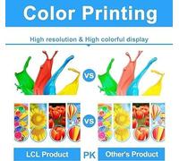 Cartouches d'encre Compatible LC22UXL LC-22UXL LC22U LC-22U LC20E LC-22UBK LC-22UC LC-22UM LC-22UY XL Remplacement pour Brother DCP-J785DW MFC-J985DW (4PK KCMY)