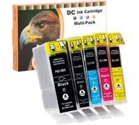 Cartouches d'encre Compatible Remplacement pour Canon PGI-5 CLI-8 pour Canon Pixma MP530 MP600r MP610 MP800r MP810 MP830 MP970 MX700 MX850 iP3300 iP3500 iP4200x iP4300 iP4500x iP5200 (20-Pack)