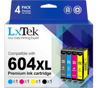 Cartouches D'Encre Compatibles 604Xl Pour Epson 604 604Xl Pour Expression Home Xp-2200 Xp-2205 Xp-3200 Xp-3205 Xp-4200 Xp-4205 Workforce Wf-2910 Wf-2930 Wf-2935 Wf-2950 (4-Pack)