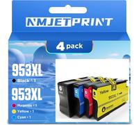 Cartouches D'Encre Compatibles 953Xl Pour Hp 953Xl 953 Avec Nouvelle Puce Compatible Pour Hp Officejet Pro 8715 8710 8210 8218 8720 8725 8728 8730 8740 7730 7720 7740 (4 Packs)[ENC943937]