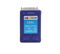 Cartouches d'encre compatibles Compatible avec HP21 HP22 HP21XL HP22XL, Compatible avec Deskjet F380 F2280 3910 3915 3920 3930 3938 D1530 D1311 D1320(1 Color)