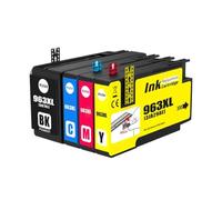 Cartouches d'encre compatibles Compatible avec OfficeJet Pro 9010 9015 9020 9022 9025 HP963 HP967 963XL 967XL(1 Set)