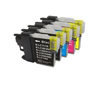 Cartouches d'encre compatibles pour Brother LC-980/1100 DCP-185C DCP-385C DCP-395CN DCP-585CW DCP-6690CW DCP-J615W DCP-J715W