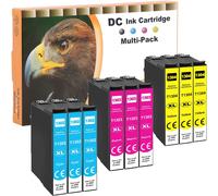 Cartouches d'encre compatibles pour Epson 13XL T1302 T1303 T1304 pour Epson Stylus BX-525WD BX-535WD BX-625FWD BX-630FW BX-635FWD BX-935FWD SX-525WD SX-535WD SX-620FW Workforce 525 630 (9-Pack)