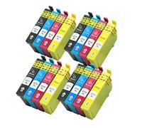 Cartouches d'encre compatibles T0711 T0712 T0713 T0714, for Epson Stylus DX4050 DX4400 DX8400 DX8450 DX9400 DX9400F avec Puce(4Set)