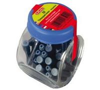 Cartouches d'encre dans un flacon, bleu royal