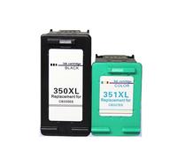 Cartouches d'encre de Remplacement 350XL et 351XL for imprimantes HP 350 et 351 (modèles D4200, C4480, C4580, C4380, C4400, C5280, C5200 et C5240).(1 BK 1 Color)
