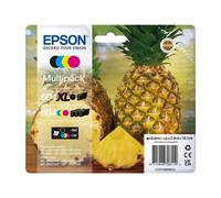 Cartouches d'encre Epson 604XL Pack 4 XL Noir Cyan Magenta Jaune