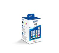 Cartouches d'encre - EPSON - N 103 - Multipack 4 couleurs - Compatible imprimantes Epson - Jet d'encre