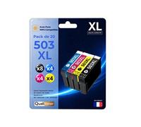 Cartouches d'encre Générique compatible Epson 503XL - Pack de 20 - Multicolore - 600 pages