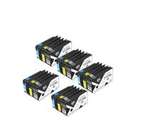 Cartouches d'encre HP 712/712XL compatibles avec Les imprimantes Jet d'encre Couleur D-signJet T210, T230, T250, T650 et T630 (référence 3ED71A) - Pigment HP 712 (1 à 20 unités)(20Color 5set)