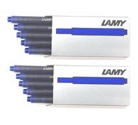 Cartouches d'encre - LAMY - T10 - Grande Capacité - Pack de 5 - Couleur Bleu