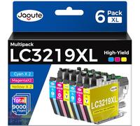 Cartouches d'encre LC3217 LC 3219 XL LC 3219XL compatibles avec Brother LC-3219XLBK/LC-3219XLC/LC-3219XLM/LC-3219XLY