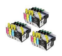 Cartouches d'encre LC462, LC462XL et LC472XL compatibles avec Les imprimantes Brother MFC-J2340DW, MFC-J3540DW et MFC-J3940DW (de 1 à 5 Jeux).(LC462XL-4Color 3set)