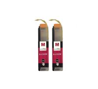 Cartouches d'encre magenta compatibles 2x LC223M - Go Inks pour Brother DCP/MFC (non-OEM)