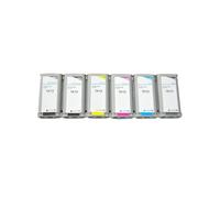 Cartouches d'encre magnétiques compatibles HP72, 6 pièces, Compatible avec imprimantes Designjet T610 T770 T1100 T1120 T1200 T1300 T2300