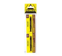 Cartouches D'encre - Marron - Longue - Pour Stylo Plume Et Roller À Cartouche - 2x5 Pièces