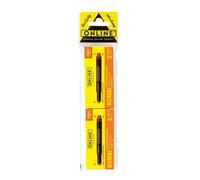 Cartouches D'encre - Orange - Longue - Pour Stylo Plume Et Roller À Cartouche - 2x5 Pièces