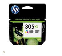 HP Cartouche d’encre trois couleurs 305XL grande capacité authentique