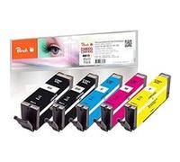 Cartouches d'encre PEACH PGI-580XXL/CLI-581XXL Multicolore Multipack XXL Compatible Canon Multicolore