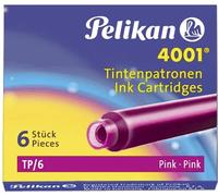 Cartouches d'encre Pelikan 4001 TP/6 rose (6 cartouches)