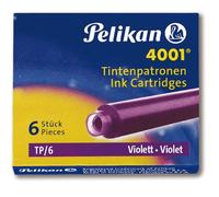 Cartouches d'encre Pelikan 4001 TP/6 violet (6 cartouches)