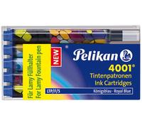 Cartouches d'encre Pelikan LTP/F/5 bleu royal (5 cartouches)