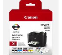 Canon Multipack de cartouches d'encre noire/cyan/magenta/jaune haut rendement PGI-2500XL