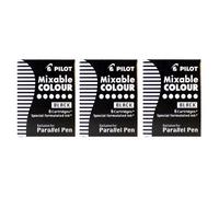 Cartouches d'encre - PILOT - Parallel Pen - Lot de 3 - 6 pièces - Noir