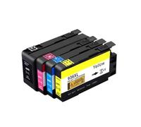 Cartouches d'encre Pleines 936, 937 et 938 compatibles avec Les imprimantes Couleur HP OfficeJet Pro 9110b, 9120G, 9720 et 730 utilisant de l'encre à Base de colorants.(936 4Color 1set)